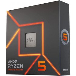 Procesador AMD Ryzen 5 7600X, 6 Núcleos, 4.7 Ghz - 5.3 Ghz, Gráficos Radeon, Cache 38 Mb, 100-100000593WOF