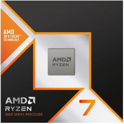 Procesador AMD Ryzen 7 9800X3D, 8 Núcleos, 4.7 Ghz - 5.2 Ghz, Gráficos Radeon, V-Cache 104 Mb, 100-100001084WOF
