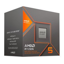Procesador AMD Ryzen 5 8600G, 6 Núcleos, 4.3 Ghz - 5.0 Ghz, Gráficos Radeon 760M, Cache 22 Mb, 100-100001237BOX