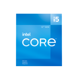 Procesador Intel Core i5 12400F, 6 Núcleos, 2.5 Ghz - 4.4 Ghz, sin Gráficos, Cache 18Mb, BX8071512400F
