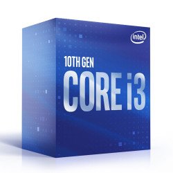 Procesador Intel Core i3 10100, 4 Núcleos, 3.6 Ghz - 4.3 Ghz, Gráficos Intel UHD 630, Cache 6Mb, LGA 1200, BX8070110100