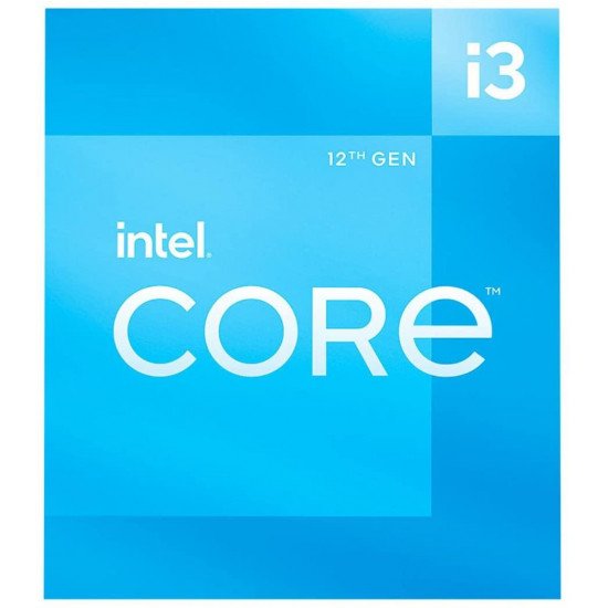 Procesador Intel Core i3 12100, 4 Núcleos, 3.3 Ghz - 4.3 Ghz, Gráficos Intel UHD 730, Cache 12Mb, LGA 1700, BX8071512100