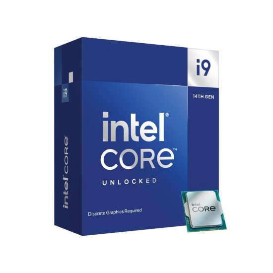 Procesador Intel Core i9 14900KF, 24 Núcleos, 2.4 Ghz - 6.0 Ghz, Sin Gráficos, Cache 36Mb, BX8071514900KF