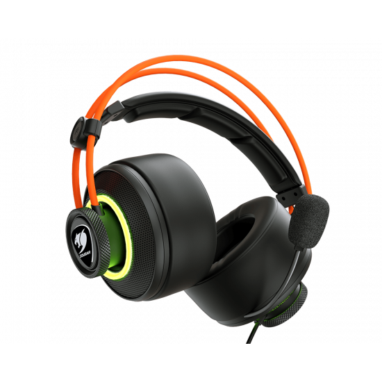 Diadema Cougar Inmersa Pro Prix Black/Orange USB