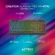 Kit Teclado y Mouse Acteck Creator Aurean Pro MK477G, Diseño Gamer, RGB, alámbrico USB