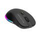 Kit Teclado y Mouse Balam Rush Squad Conquest Pro KG525, Diseño Gamer, RGB, inalámbrico, batería recargable