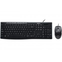 Kit Teclado y Mouse Logitech MK200, USB