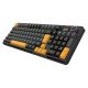 Teclado Balam Rush Defeat Level GK3, Mecánico, Switch Ice Cream, Inálambrico, Bluetooth, Batería Recargable