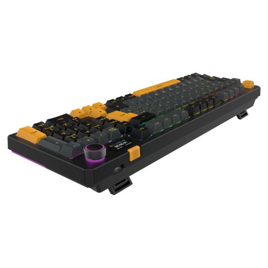 Teclado Balam Rush Defeat Level GK3, Mecánico, Switch Ice Cream, Inálambrico, Bluetooth, Batería Recargable