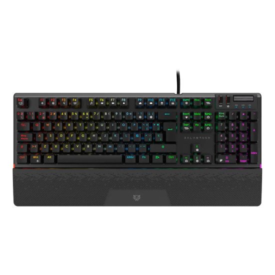 Teclado Balam Rush Dominate Expert GK979, Mecánico, Switch Red, USB