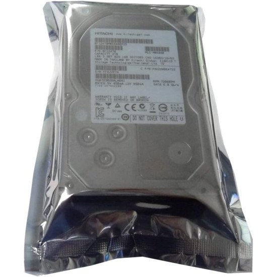 Disco Duro Mecánico Hitachi, 2Tb, 7200 RPM, Sata 6Gb/s, 64 Mb, New Pull