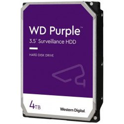 Disco Duro Interno Western Digital Purple DVR, 4Tb, 5400 RPM, Sata 6Gb/s, 256 Mb, WD43PURZ, Nuevo