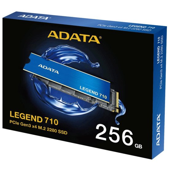 SSD M.2 Adata Legend 710 256Gb, PCIe Gen3, 2400/1800MB/s