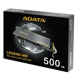 SSD M.2 Adata Legend 860 500Gb, PCIe Gen4, 5000/3000MB/s