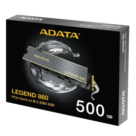 SSD M.2 Adata Legend 860 500Gb, PCIe Gen4, 5000/3000MB/s
