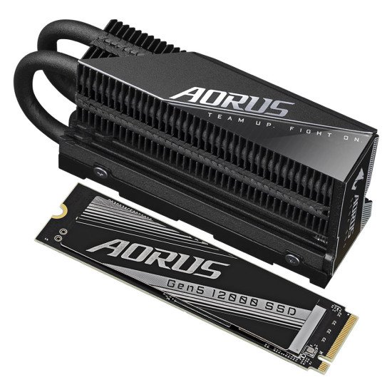 SSD M.2 Gigabyte Aorus Gen5 12000 2Tb, 12000/11800MB/s