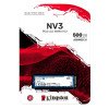 SSD M.2 Kingston NV3 500 Gb, PCIe Gen 4.0, 5000/3000MB/s, SNV3S/500G