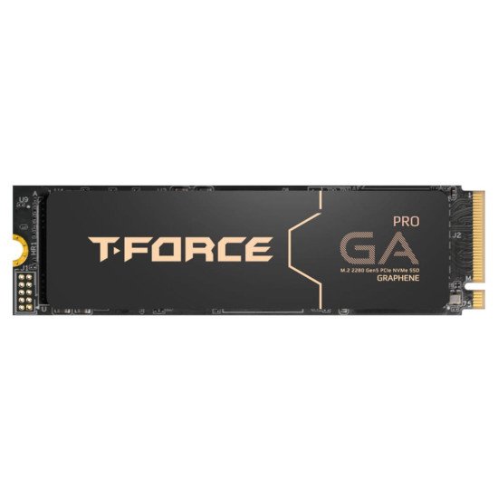 SSD M.2 Teamgroup T-Force GA PRO 2Tb, PCIe Gen 5.0, 10000/8500MB/s, TM8FFJ002T0C129 SSD M.2 Teamgroup T-Force GA PRO 2Tb, PCIe Gen 5.0, 10000/8500MB/s, TM8FFJ002T0C129