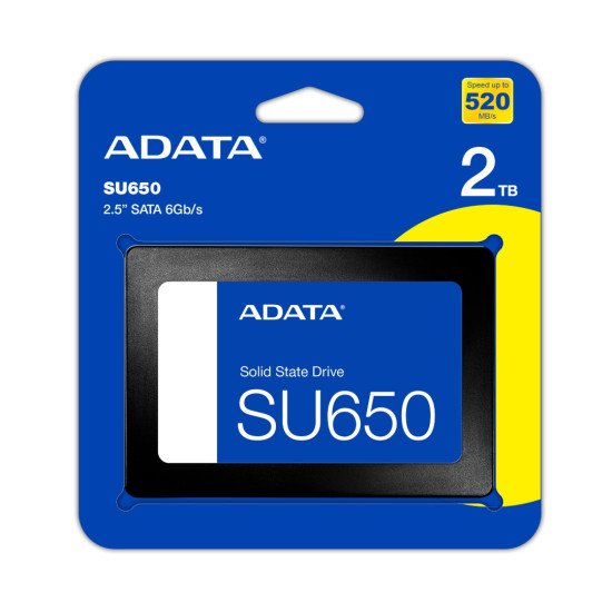 SSD Adata SU650 2Tb, Sata 6Gb/s, ASU650SS-2TT-R