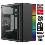 Computadora Escritorio AMD Ryzen 5 5600G + Ram 8Gb + M.2 1Tb + Gabinete RGB