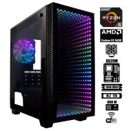 Computadora Escritorio AMD Ryzen 5 5600X + Ram 16Gb + M.2 1Tb + Radeon RX 6600 8Gb + Wi-Fi + Gabinete Mirror