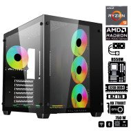 Computadora Escritorio AMD Ryzen 9 5900X + Ram 32Gb + M.2 1Tb + WI-FI & Bluetooth + Gráfica RX 7700 XT 12GB GDDR6