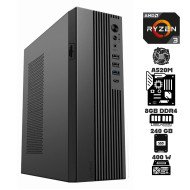 Computadora Escritorio AMD Ryzen 3 3200G + Ram 8Gb + SSD 240Gb + Gabinete Slim