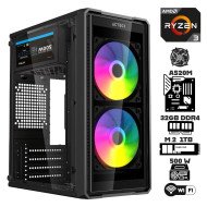 Computadora Escritorio AMD Ryzen 3 5300G + Ram 32Gb + M.2 1Tb + WI-FI + Gabinete 500 Watts