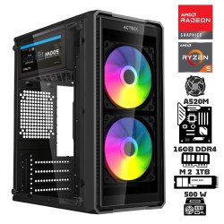 Computadora Escritorio AMD Ryzen 5 5600GT + Ram 16Gb + M.2 1Tb + Gabinete RGB