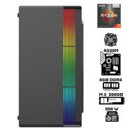 Computadora Escritorio AMD Ryzen 7 5700G + Ram 8Gb + M.2 500GB + Gabinete RGB 500W