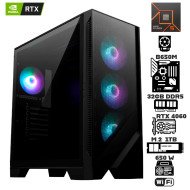 Computadora Escritorio AMD Ryzen 5 7600X + Ram 32Gb DDR5 + M.2 1Tb + Geforce RTX 4060 +  Wi-Fi 6E & Bluetooth