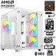 Computadora Escritorio AMD Ryzen 5 7600X + Ram 32Gb DDR5 + M.2 2Tb + Radeon RX 7800 XT + Wi-Fi 6E Bluetooth