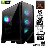Computadora Escritorio AMD Ryzen 7 7700X + Ram 32Gb DDR5 + M.2 1Tb + Geforce RTX 4060 + Wi-Fi 6E Bluetooth