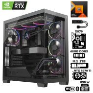 Computadora Escritorio AMD Ryzen 7 7800X3D + Ram 48Gb DDR5 + M.2 2Tb + Geforce RTX 5070 Ti + Wi-Fi Bluetooth