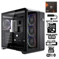 Computadora Escritorio AMD Ryzen 5 8600G + Radeon 760M + E. Liquido + Strix B850-F + Ram 48Gb DDR5 + M.2 2Tb + Wi-Fi Bluetooth