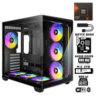 Computadora Escritorio AMD Ryzen 5 8600G + Radeon 760M + E. Liquido + Strix B850-F + Ram 64Gb DDR5 + M.2 2Tb + Wi-Fi Bluetooth