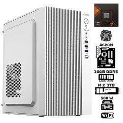 Computadora Escritorio AMD Ryzen 7 8700G + Radeon 780M + Ram 16Gb DDR5 + M.2 1Tb + Wi-Fi