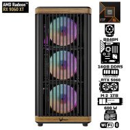 Computadora Escritorio AMD Ryzen 5 9600X + Ram 16Gb DDR5 + M.2 1Tb + Radeon RX 9060 XT +  Wi-Fi 6E & Bluetooth