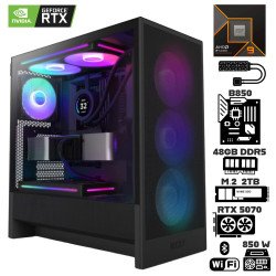 Computadora Escritorio AMD Ryzen 9 9900X + Ram 48Gb DDR5 + M.2 2Tb + Geforce RTX 5070 + Wi-Fi 7 Bluetooth