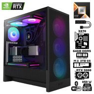 Computadora Escritorio AMD Ryzen 9 9950X3D + Ram 64Gb DDR5 + M.2 2Tb + Geforce RTX 5080 + Wi-Fi Bluetooth