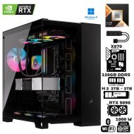 Computadora Escritorio AMD Ryzen 9 9950X3D + Ram 128Gb DDR5 + M.2 4Tb + Geforce RTX 5090 + Wi-Fi Bluetooth