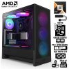 Computadora Escritorio AMD Ryzen 9 9950X3D + Ram 64Gb DDR5 + M.2 2Tb + Radeon RX 9070 XT + Wi-Fi Bluetooth