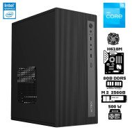 Computadora Escritorio Intel Core i3 12100 + Ram 8Gb + M.2 256Gb + Gabinete 500 Watts