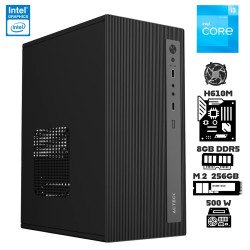 Computadora Escritorio Intel Core i3 12100 + Ram 8Gb + M.2 256Gb + Gabinete 500 Watts