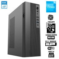 Computadora Escritorio Intel Core i3 12100 + Ram 16Gb + M.2 500Gb + Gabinete Slim + Wi-Fi