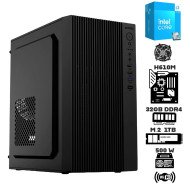 Computadora Escritorio Intel Core i3 14100 + Ram 32Gb DDR4 + M.2 1Tb + Wi-Fi