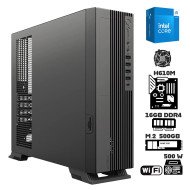 Computadora Escritorio Intel Core i5 14400 + Ram 16Gb DDR4 + M.2 500Gb + Wi-Fi