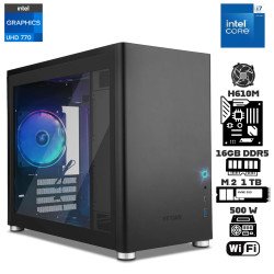 Computadora Escritorio Intel Core i7 14700 + Ram 16Gb DDR5 + M.2 1Tb + Wi-Fi