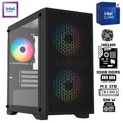 Computadora Escritorio Intel Core i9 14900 + Gráficos UHD 770 + Disipador + Ram 32Gb DDR5 + M.2 1Tb