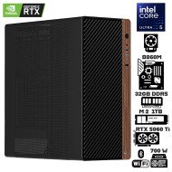 Computadora Escritorio Intel Ultra 5 245K + Ram 32Gb DDR5 + M.2 1Tb + RTX 5060 Ti 16G + Wi-Fi Bluetooth